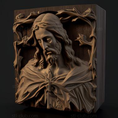 3D model st jesus (STL)